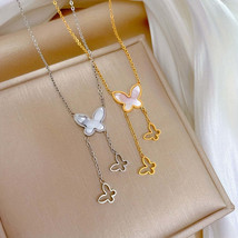 1PC Fashionable and exquisite temperament personalized Butterfly necklaces for g - $35.00