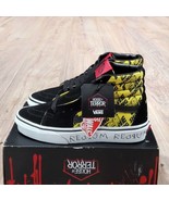 Vans Sk8 Hi House Of Terror The Shining Womens Size 5 Black Yellow Suede... - £46.92 GBP