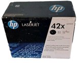Genuine HP 42X High-Yield Black Toner Cartridge (Q5949X) - New, sealed, ... - $112.19