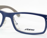 Sting VS6510 COL.07SL Blu / Taupe Raro Occhiali da Sole Montatura 52-17-... - $88.00