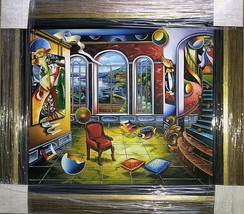 Alexander Astahov-&quot;Master in Time&quot;-Framed Limited Edition/Canvas/Hand Signed/LOA - £428.06 GBP