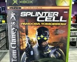 Tom Clancy&#39;s Splinter Cell: Pandora Tomorrow (Microsoft Xbox, 2004) Comp... - £7.02 GBP