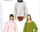 Very Easy Vogue V9330 Misses XS to XL Casual Tops Uncut Sewing Pattern - $18.47