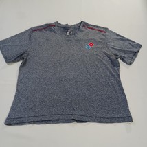 Domino&#39;s Gear Gray Short Sleeve Employee Shirt Women&#39;s Size Medium Chest... - $26.38 CAD