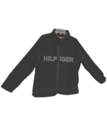 Tommy Hilfiger Sport women&#39;s Logo Full Zip Fleece Sweatshirt Jacket Blac... - $36.89 CAD