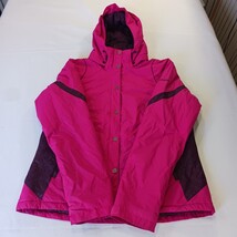 Columbia WL4024 Omni-Shield Women's Pink Full Zip Snap Hoodie Jacket Size XL image 15