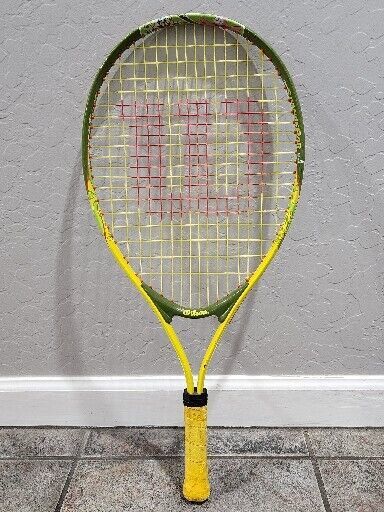 Wilson Spongebob Tennis Racket 23&quot; Model Serve it up 3 5/8 grip - $10.35