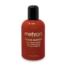 Hair and Body Makeup Brown Liquid Water Washable Mehron 4.5 oz - $5.55
