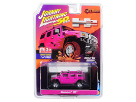 Hummer H2 Pink &quot;Off-Road&quot; &quot;Johnny Lightning 50th Anniversary&quot; Limited Edition... - £15.26 GBP