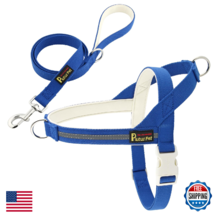 Plutus Pet No-Pull Dog Harness &amp; Leash Set, Reflective, Soft Padded, Qui... - $34.08