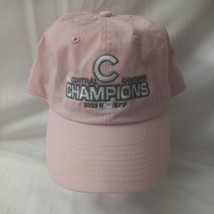 2007 Pink Central Division Champions Chicago Cubs Strapback Cap MLB Hat Cap EUC - $14.84