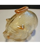 ANCHOR HOCKING PINK DEPRESSION GLASS PIGGY BANK - $31.58 CAD