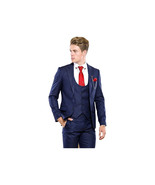Men 3pc European Vested Suit WESSI by J.VALINTIN Extra Slim Fit JV12 Nav... - €129,86 EUR Men 3pc European Vested Suit WESSI by J.VALINTIN Extra Slim Fit JV12 Nav... - €129,86 EUR