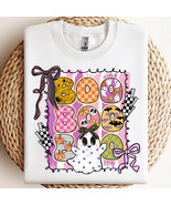 Cute Ghost Boo PNG Design, Halloween Lightning Bolt PNG, Preppy Spooky V... - $3.43 CAD