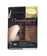 Chronological Study Bible NKJV Hardcover Nelson 2008 Maps Graphics DJ - $26.08 CAD