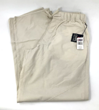 CHAPS Ralph Lauren Pants Womens Size Large Elastic Waist Pull On Khaki 1... - $58.39