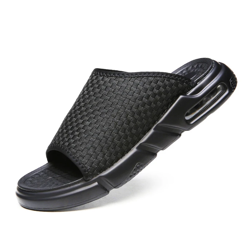 Summer Holiday Slippers Men   Outdoor Beach Shoes Casual Slides Non-slip  Sneake - £52.61 GBP