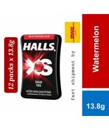 Halls XS Sugar Free Watermelon Candy 12 packs x 13.8g refreshing cooling... - £54.30 GBP