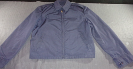 VIETNAM WAR 1976 DARK BLUE USAF AIR FORCE LIGHTWEIGHT NO LINER JACKET 40... - $40.51