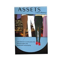 Assets By Sara Blakely Terrific Textured Multi Rib Tights - £11.94 GBP