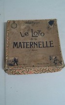 029B Antique Jean Perot Le Loto de la Maternelle Game Paris - £39.08 GBP