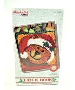 Caron International - Jingle Bear #4675 Latch Hook Kit (12&quot; x 12&quot;) Wonde... - £12.29 GBP