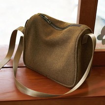 Atural real wool women casual small size satchel shoulder bag lady casual simple design thumb200