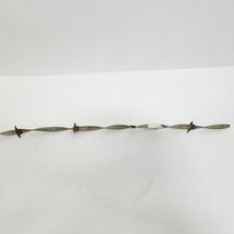 Antique Brinkerhoff Twisted Ribbon Barbed Wire 1881 Fence Sample 19” - $67.49