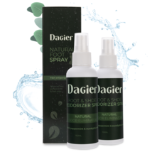 DAGIER - 2 Pack, Foot Odor Eliminator, Foot deodorant spray for stinky feet - £10.39 GBP