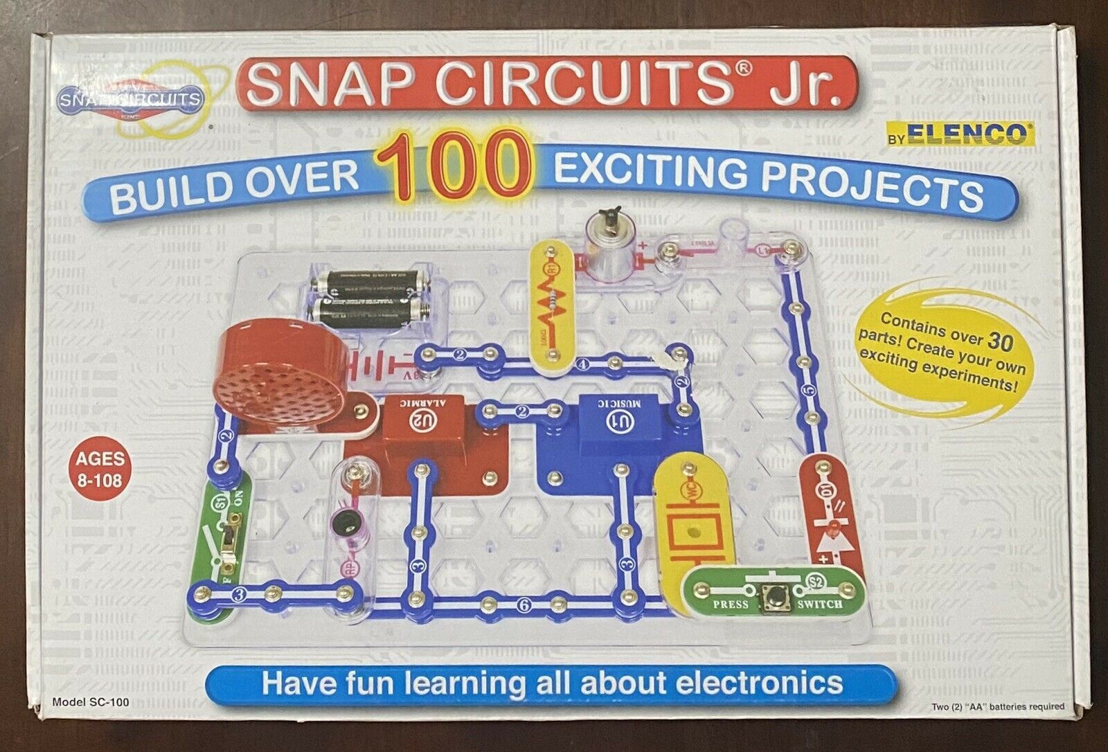 Snap Circuits Jr. 100 Electronics Discovery Kit