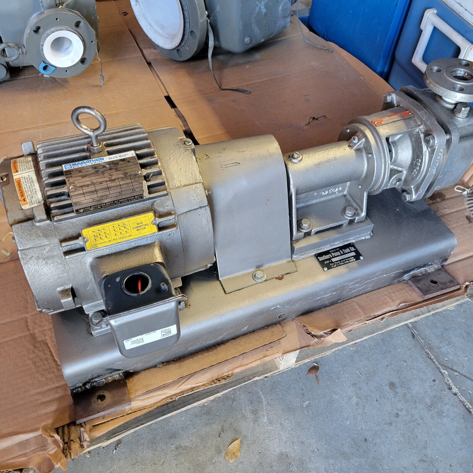 BURKS PUMP ES6MV-SS STAINLESS TURBINE PUMP  3 HP MARATHON 6VN TTS 3525RP... - $3,959.01