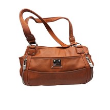 Tyler Rodan Womens Orange Shoulder Bag Outer/Inner Pockets Spacious - $409.89 MXN