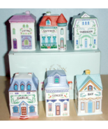 Lenox Village Spice Jars 6 Piece Set Gourmet Way 2nd Edition New In Box - $4,132.75 MXN