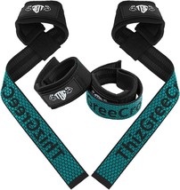 Padded Wrist Strap for Weightlifting - Durable Workout Wrist Straps Two-Sided - £10.05 GBP