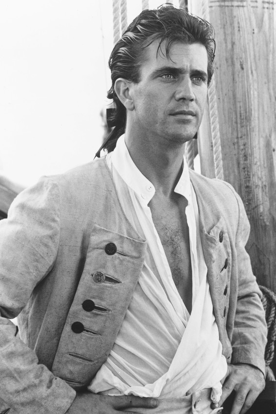 Primary image for Mel Gibson the Bounty on Deck Print 18x24 Poster