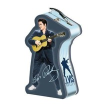 Elvis Presley - Elvis Silhouette Embossed Shaped Tin Tote - $18.76