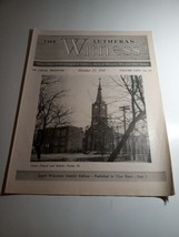 THE LUTHERAN WITNESS CHRIST CHURCH PEORIA ILLINOIS 10/23/1945 A32 - $14.25