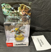 Link Nintendo Amiibo Legend of Zelda Tears of the Kingdom 4&quot; video game figure - £45.59 GBP