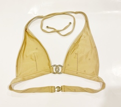 New Chanel Coco Beach Bikini Top Cc Size 38 - £118.96 GBP