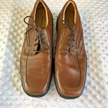 Bostonian Mens Sz 12 Lace Tie Up Shoes Leather 29867 Brown - £23.38 GBP