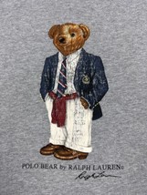 Polo Ralph Lauren Mens Medium Graphic Teddy Bear T Shirt Blazer Preppy Designer - $24.74