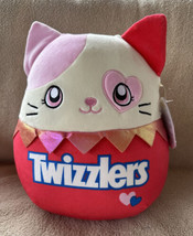 Squishmallow Karina The Cat 12" Plush Valentines 2022 Scented Twizzlers New - $29.99
