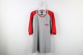 Vintage 90s Mens Medium Faded Spell Out Script Detroit Red Wings Hockey ... - $39.55