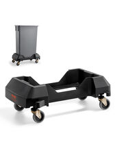 VEVOR Trash Can Dolly, Fit 16/23 Gallon Containers, 200lbs Weight Capacity - $33.90