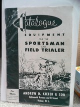 Vintage 1950s Booklet Andrew Kiefer &amp; Son Sportsman and Field Trialer Ca... - $402.66 MXN
