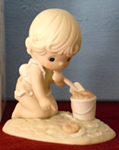 PM931 His Little Treasures 1993 Precious Moments Members Only Figurine  - $19.99