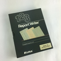 123 Report Writer Disks Quick Reference Customer Assurance Plan Lotus - £72.15 GBP