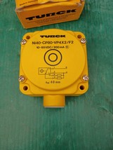 TURCK NI40-CP80-VP4X2/F2 Proximity Switch Sensor 4-Wire 10-65VDC 40mm Range - $44.55