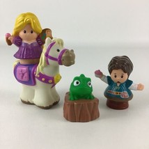 Fisher Price Little People Disney Princess Rapunzel Friends Pascal Maxim... - $49.45