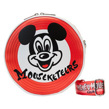 Loungefly Disney 100th Mickey Mouse Mouseketeers Crossbody Bag Handbag - £109.92 GBP